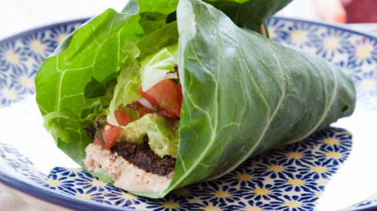 Vegan Collard Wraps