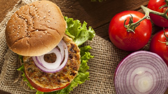 Black Bean Plantain Veggie Burgers